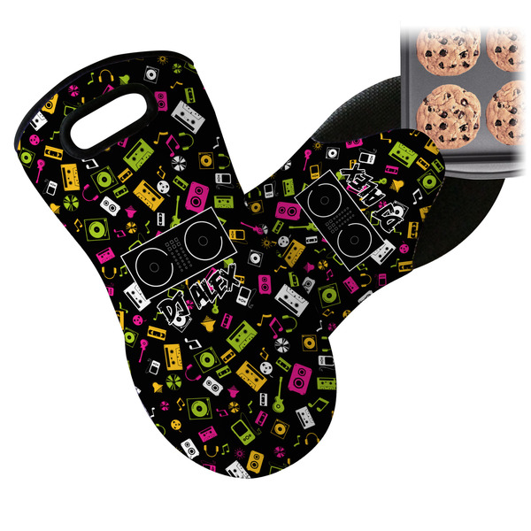 Music DJ Master Neoprene Oven Mitt