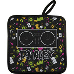 Music DJ Master Pot Holder - Single w/ Name or Text