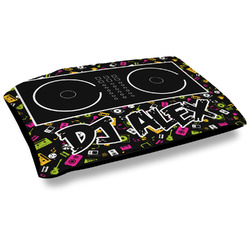 Music DJ Master Dog Bed w/ Name or Text