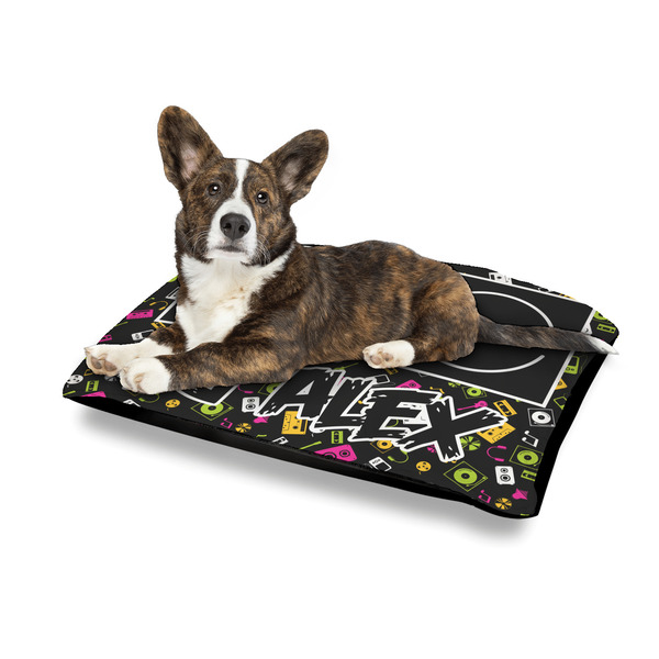 DJ Music Master Outdoor Dog Beds - Medium - IN CONTEXT