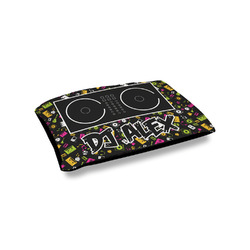 DJ Music Master Outdoor Dog Bed - Small (Personalized)
