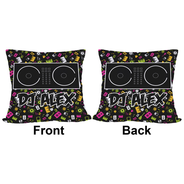 Music DJ Master Outdoor Pillow - 20x20