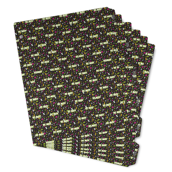 Custom DJ Music Master Binder Tab Divider - Set of 6 (Personalized)