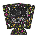 DJ Music Master Party Cup Sleeve - with Bottom (Personalized)