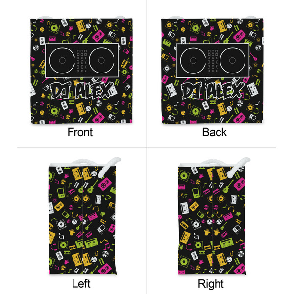 DJ Music Master Party Favor Gift Bag - Matte - Approval