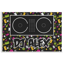 DJ Music Master Disposable Paper Placemats (Personalized)