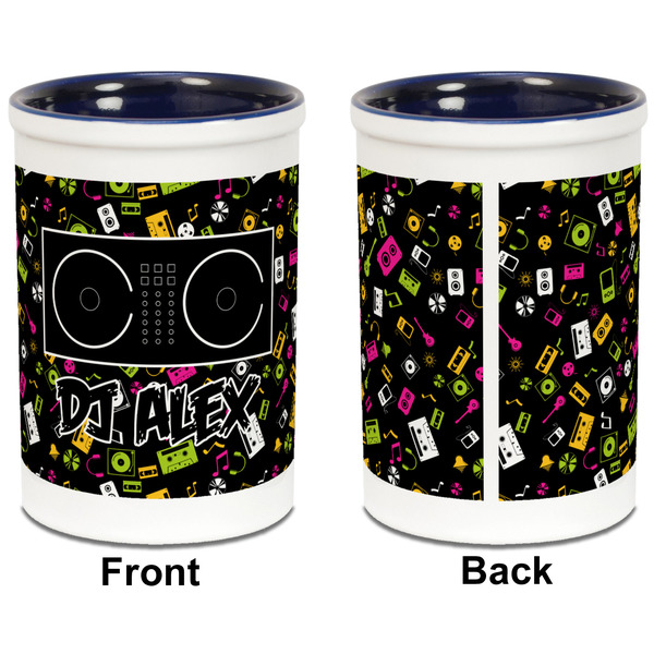 Music DJ Master Pencil Holder - Blue - approval