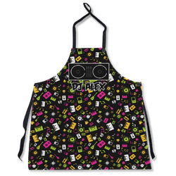 Music DJ Master Apron Without Pockets w/ Name or Text