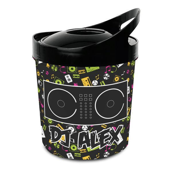 Custom Music DJ Master Plastic Ice Bucket (Personalized)