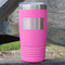 DJ Music Master 20 oz Stainless Steel Tumbler - Pink - Single Sided