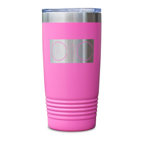 DJ Music Master Pink Polar Camel Tumbler - 20oz - Single Sided - Approval