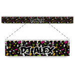 DJ Music Master Plastic Ruler - 12" (Personalized)