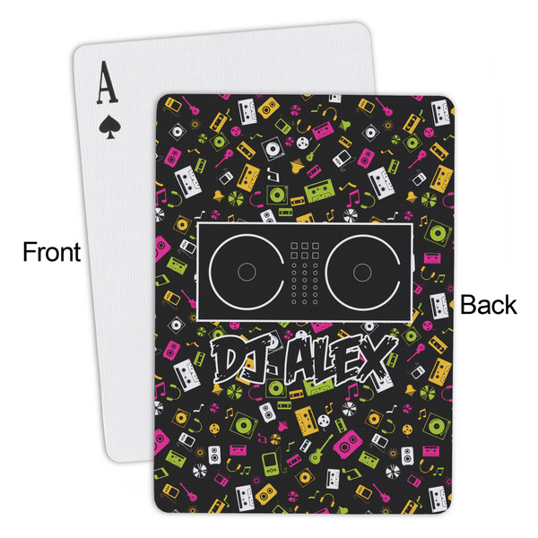 DJ Music Master Playing Cards - Approval