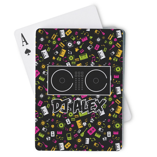 Custom DJ Music Master Playing Cards (Personalized)