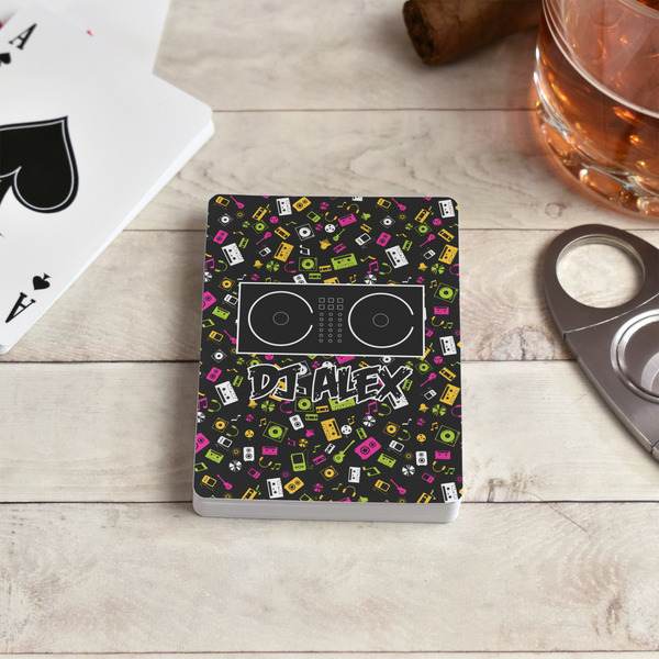 DJ Music Master Playing Cards - In Context