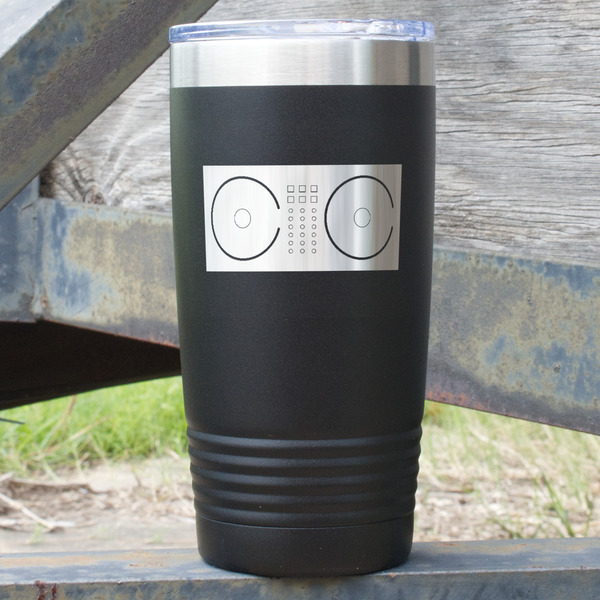Custom DJ Music Master 20 oz Stainless Steel Tumbler