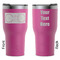 DJ Music Master RTIC Tumbler - Magenta - Double Sided - Front & Back
