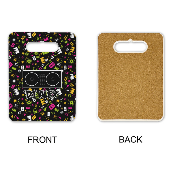 DJ Music Master Rectangle Trivet with Handle - APPROVAL