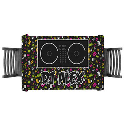 Music DJ Master Tablecloth - 58"x58" w/ Name or Text