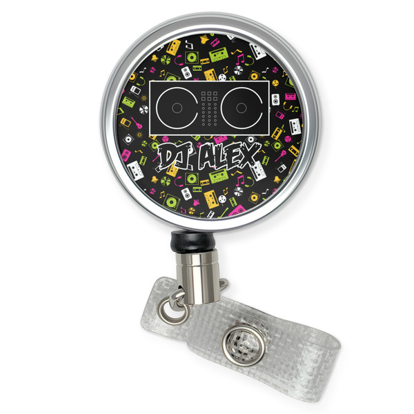 Custom Music DJ Master Retractable Badge Reel (Personalized)