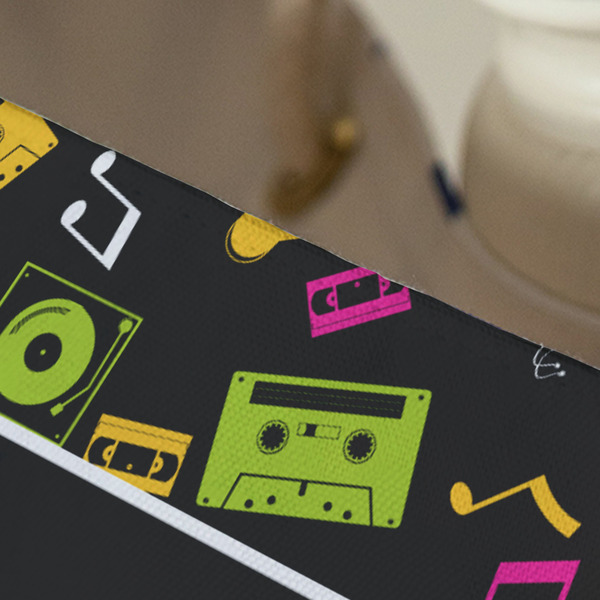 DJ Music Master Large Rope Tote - Close Up View