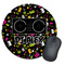 Music DJ Master Round Mouse Pad (Personalized)