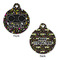 Music DJ Master Round Pet Tag - Front & Back