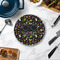 DJ Music Master Round Stone Trivet - In Context View