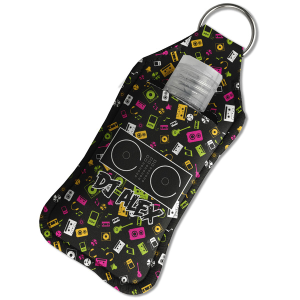 Music DJ Master Sanitizer Holder Keychain - Large in Case