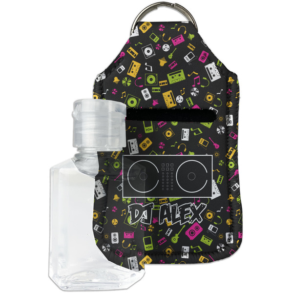 Custom Music DJ Master Hand Sanitizer & Keychain Holder (Personalized)