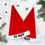 Music DJ Master Santa Hat (Personalized)
