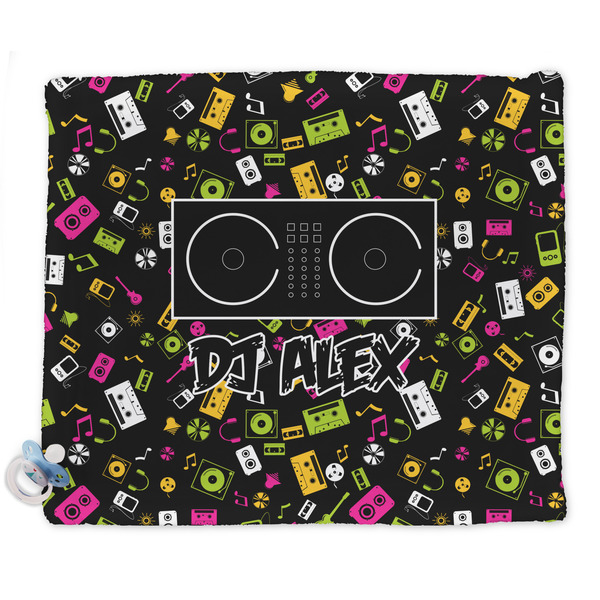 Custom DJ Music Master Security Blankets - Double Sided (Personalized)