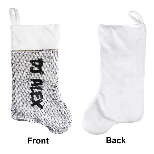 Music DJ Master Sequin Stocking - Approval