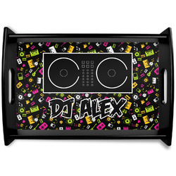 DJ Music Master Wooden Tray (Personalized)