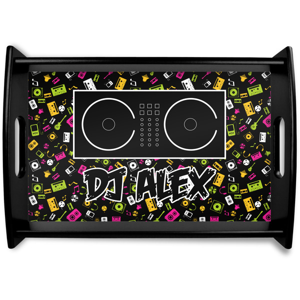 Custom DJ Music Master Wooden Tray (Personalized)