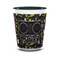 DJ Music Master Shot Glass - Two Tone - FRONT