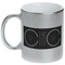 Music DJ Master Metallic Silver Mug (Personalized)