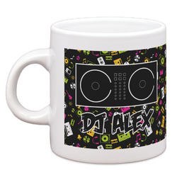 DJ Music Master Espresso Cup (Personalized)