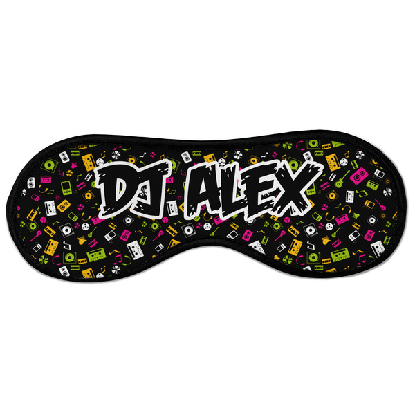 Music DJ Master Sleeping Eye Mask - Front Large