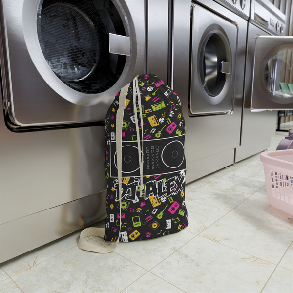 DJ Music Master Small Landry Bag - In Context