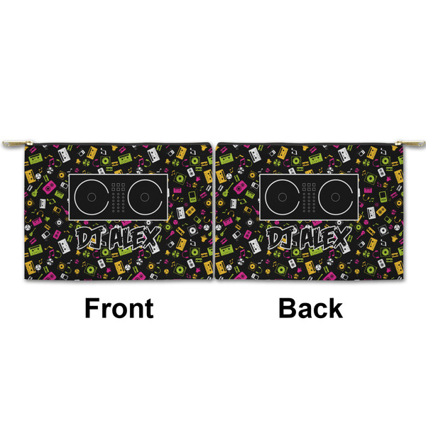 Music DJ Master Small Zipper Pouch Approval (Front and Back)