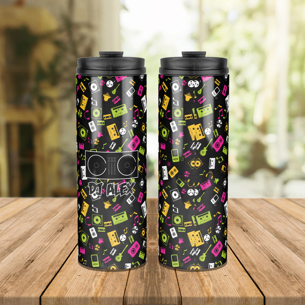 Music DJ Master Stainless Steel Tumbler - Lifestyle