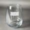 DJ Music Master Stemless Wine Glass - Front/Approval