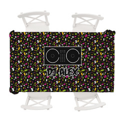 Music DJ Master Tablecloth - 58"x102" w/ Name or Text