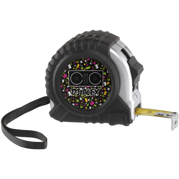 Custom Music DJ Master Tape Measure (Personalized)