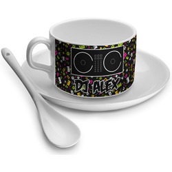 DJ Music Master Tea Cup (Personalized)