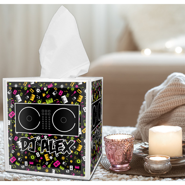 DJ Music Master Tissue Box - LIFESTYLE
