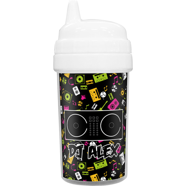 Custom Music DJ Master Sippy Cup (Personalized)