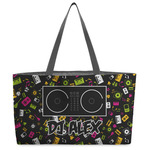 DJ Music Master Beach Totes Bag - w/ Black Handles (Personalized)