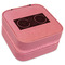 DJ Music Master Travel Jewelry Boxes - Pink Leather